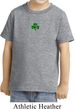 St Patricks Day Shamrock Sequins Small Print Toddler T-shirt