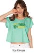 St Patricks Day Shirt 10% Irish 90% Drunk Ladies Boxy Tee