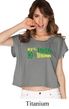 St Patricks Day Shirt 10% Irish 90% Drunk Ladies Boxy Tee