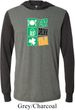 St Patricks Day Shirt Eat Drink Be Irish Lightweight Hoodie Tee