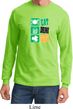 St Patricks Day Shirt Eat Drink Be Irish Long Sleeve Tee T-Shirt