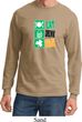 St Patricks Day Shirt Eat Drink Be Irish Long Sleeve Tee T-Shirt