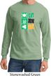 St Patricks Day Shirt Eat Drink Be Irish Long Sleeve Tee T-Shirt