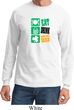 St Patricks Day Shirt Eat Drink Be Irish Long Sleeve Tee T-Shirt