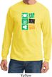 St Patricks Day Shirt Eat Drink Be Irish Long Sleeve Tee T-Shirt
