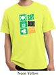 St Patricks Day Shirt Eat Drink Be Irish Pigment Dyed Tee T-Shirt