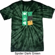 St Patricks Day Shirt Eat Drink Be Irish Spider Tie Dye Tee T-shirt