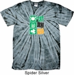 St Patricks Day Shirt Eat Drink Be Irish Spider Tie Dye Tee T-shirt