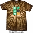 St Patricks Day Shirt Eat Drink Be Irish Spider Tie Dye Tee T-shirt