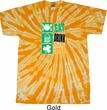 St Patricks Day Shirt Eat Drink Be Irish Twist Tie Dye Tee T-shirt