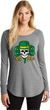 St Patricks Day Tee Irish Pride Ladies Tri Long Sleeve