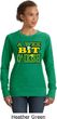 St Patricks Day Wee Bit Irish Ladies Sweatshirt