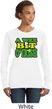 St Patricks Day Wee Bit Irish Ladies Sweatshirt
