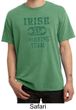St Patricks Mens Shirt Irish Drinking Team Pigment Dyed Tee T-Shirt
