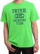 St Patricks Mens Shirt Irish Drinking Team Pigment Dyed Tee T-Shirt