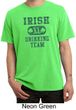 St Patricks Mens Shirt Irish Drinking Team Pigment Dyed Tee T-Shirt
