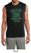 St Patricks Mens Shirt Irish Drinking Team Sleeveless Competitor Tee