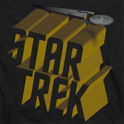 Star Trek 3D Logo Shirts