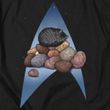 Star Trek Cats "Five Year Nap" Black T-shirt