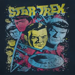 Star Trek Comic Illustration Shirts