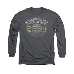 Star Trek - Deep Space Nine Shirt Sisko Graduation Long Sleeve Charcoal Tee T-Shirt Star Trek - Deep Space Nine Shirt Sisko Graduation Long Sleeve Charcoal Tee T-Shirt