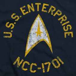 Star Trek Distressed NCC-1701 Shirts