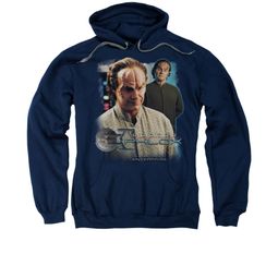 Star Trek - Enterprise Hoodie Sweatshirt Doctor Phlox Navy Adult Hoody Sweat Shirt