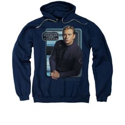 Star Trek - Enterprise Hoodie Sweatshirt Trip Tucker Navy Adult Hoody Sweat Shirt