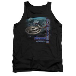 Star Trek - Enterprise Tank Top Enterprise NX 01 Black Tanktop