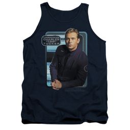Star Trek - Enterprise Tank Top Trip Tucker Navy Tanktop
