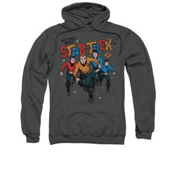 Star Trek Hoodie Deep Space Thrills Charcoal Sweatshirt Hoody
