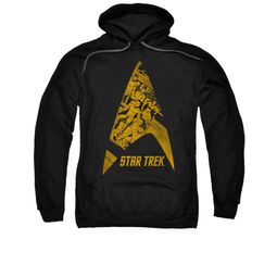Star Trek Hoodie Delta Crew Black Sweatshirt Hoody Star Trek Hoodie Delta Crew Black Sweatshirt Hoody