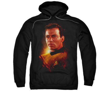 Star Trek Hoodie Epic Kirk Black Sweatshirt Hoody