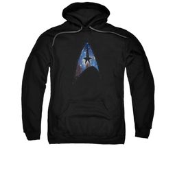 Star Trek Hoodie Galactic Shield Black Sweatshirt Hoody Star Trek Hoodie Galactic Shield Black Sweatshirt Hoody