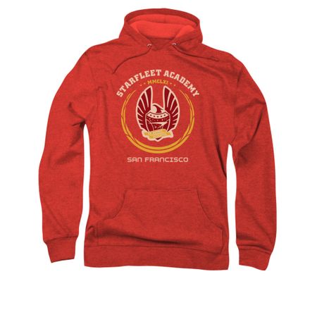 Star Trek Hoodie Heraldry Red Sweatshirt Hoody