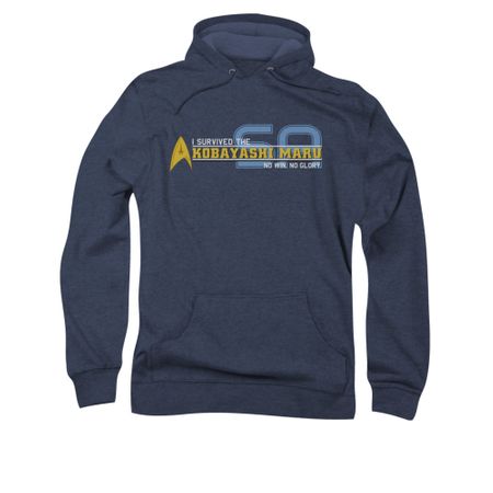 Star Trek Hoodie I Survived Navy Sweatshirt Hoody