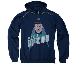 Star Trek Hoodie Real McCoy Navy Sweatshirt Hoody