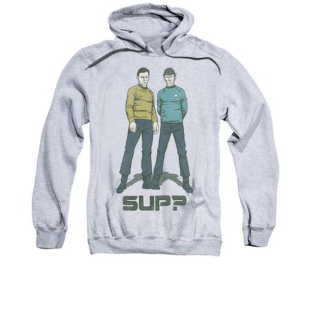 Star Trek Hoodie Sup Athletic Heather Sweatshirt Hoody