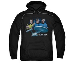 Star Trek Hoodie The Main Three Black Sweatshirt Hoody