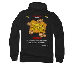 Star Trek Hoodie Tribble Trouble Arcade Black Sweatshirt Hoody