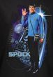 Star Trek Juniors Shirt - Galactic Spock Black Tee