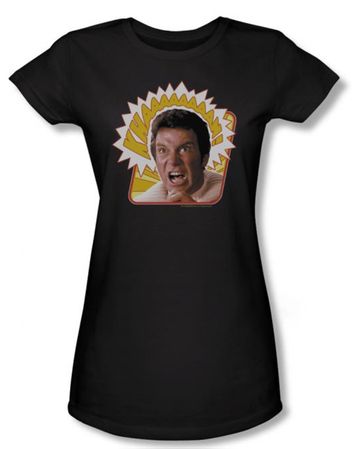 Star Trek Juniors Shirt KHAAAAAAN Black T-Shirt Tee