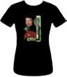 Star Trek Juniors Shirt - Riker The Next Generation Black Tee