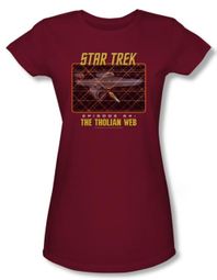 Star Trek Juniors Shirt The Tholian Web Cardinal Tee T-Shirt