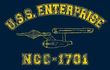 Star Trek Juniors T-shirt - Enterprise Athletic Navy Tee