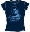 Star Trek Juniors T-shirt - McCoy Vulcan Mind Navy Blue Tee