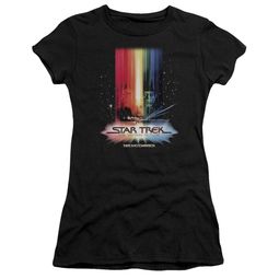 Star Trek Juniors T-shirt - Motion Picture Poster Black Tee Star Trek Juniors T-shirt - Motion Picture Poster Black Tee