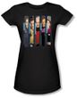 Star Trek Juniors T-shirt - The Captains Black Tee