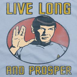 Star Trek Live Long Shirts