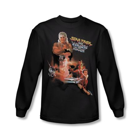 Star Trek - Movies Shirt Black Long Sleeve Black Tee T-Shirt